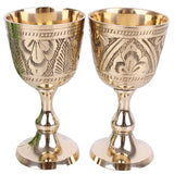 Brass Wine Goblet