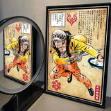 Hot One Anime Whitepaper Poster Print