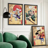 Hot One Anime Whitepaper Poster Print