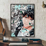 Manga Anime Waterproof Poster Stickers