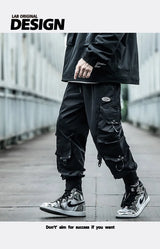 Harajuku Men’s Multi-Pocket Cargo Joggers