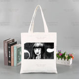Junji Ito Horror Manga Canvas Tote Bag