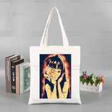 Junji Ito Horror Manga Canvas Tote Bag