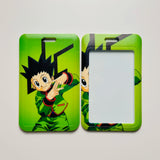 Cordón para tarjetas con personajes de anime, correa para el cuello, llavero, identificación, tarjeta de crédito, autobús, cuerda para colgar