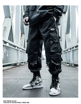 Harajuku Men’s Multi-Pocket Cargo Joggers