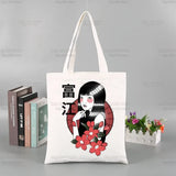 Junji Ito Horror Manga Canvas Tote Bag