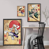 Hot One Anime Whitepaper Poster Print