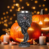 Medieval Dragon Stainless Steel Goblet