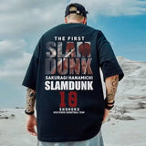 Oversized Anime Print Men’s T-Shirt