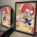 Hot One Anime Whitepaper Poster Print