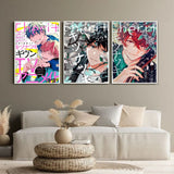 Manga Anime Waterproof Poster Stickers