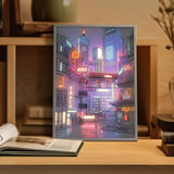 Anime City Night View LED Lamp