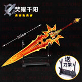 Genshin Impact Mavuika Metal Sword