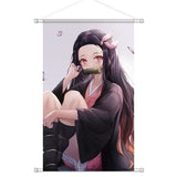 Demon Slayer Tanjirou & Nezuko Canvas Wall Art.
