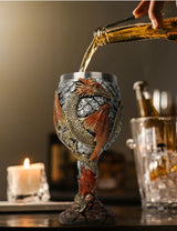 3D Dragon stainless Steel Goblet