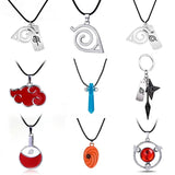 Akatsuki Red Cloud Anime Necklace
