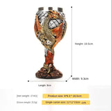 3D Dragon stainless Steel Goblet