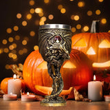 Medieval Dragon Stainless Steel Goblet