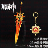 Genshin Impact Mavuika Metal Sword