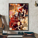 Manga Anime Waterproof Poster Stickers