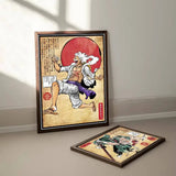 Hot One Anime Whitepaper Poster Print