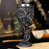 Medieval Dragon Stainless Steel Goblet