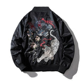 Sukajan Dragon Tiger Bomber Jacket