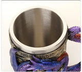 3D Dragon stainless Steel Goblet