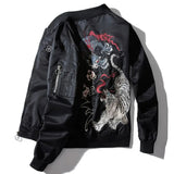 Sukajan Dragon Tiger Bomber Jacket