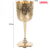 Brass Wine Goblet