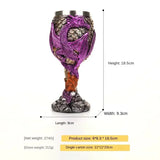 3D Dragon stainless Steel Goblet