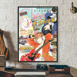 Manga Anime Waterproof Poster Stickers