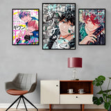 Manga Anime Waterproof Poster Stickers