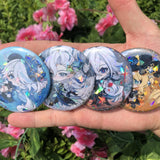 Genshin Impact Character Badge Set