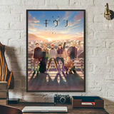 Manga Anime Waterproof Poster Stickers