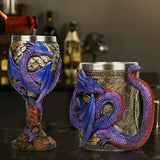 3D Dragon stainless Steel Goblet