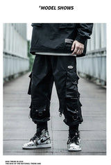 Harajuku Men’s Multi-Pocket Cargo Joggers