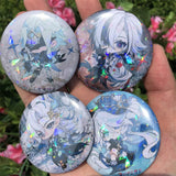 Genshin Impact Character Badge Set