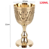 Brass Wine Goblet