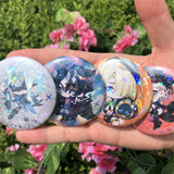 Genshin Impact Character Badge Set