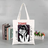 Junji Ito Horror Manga Canvas Tote Bag